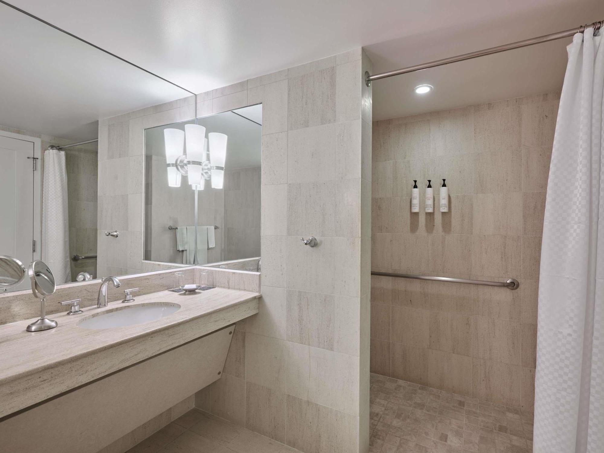 Classic King Room Roll Shower Disability Access