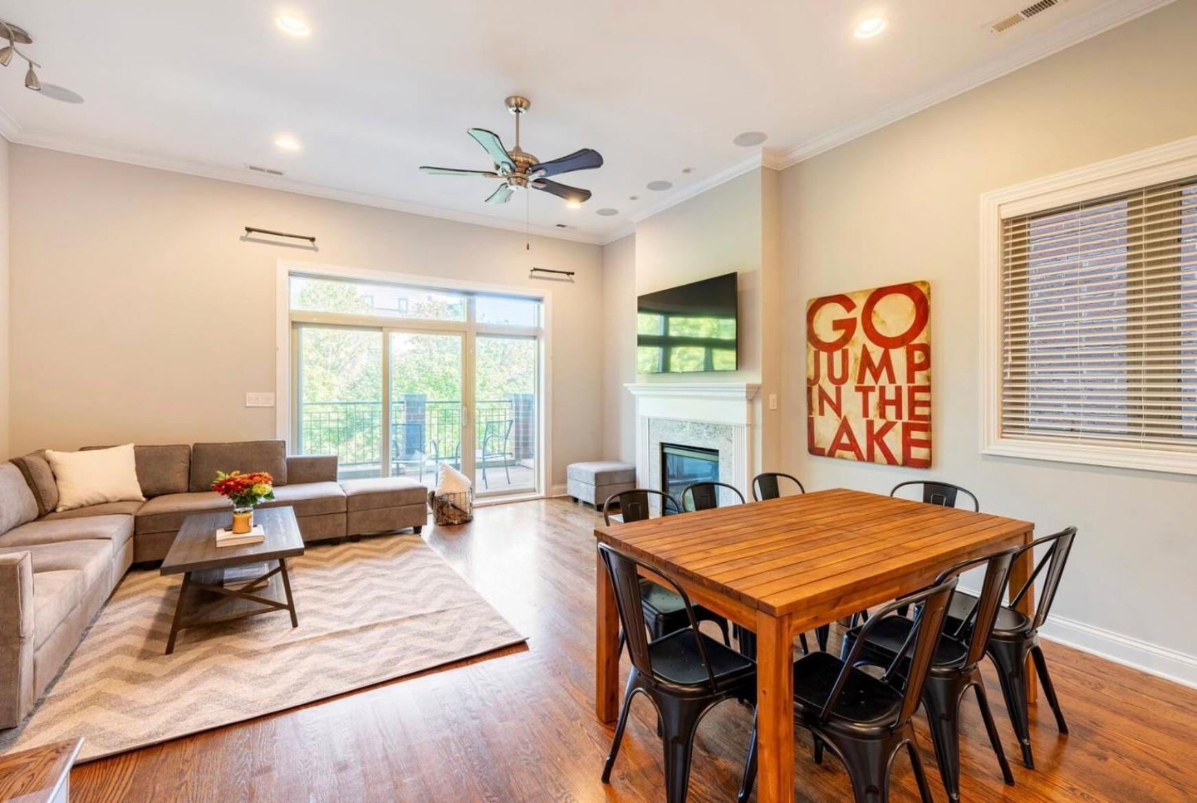 Three-Bedroom Premium Apartment Balcony