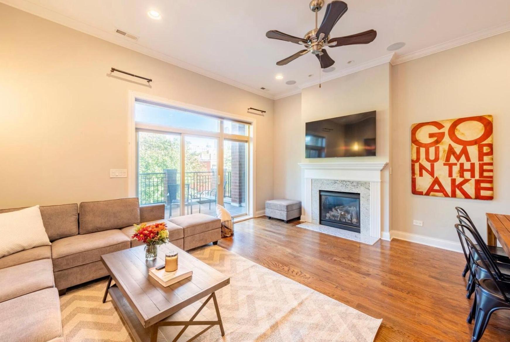 Three-Bedroom Premium Apartment Balcony