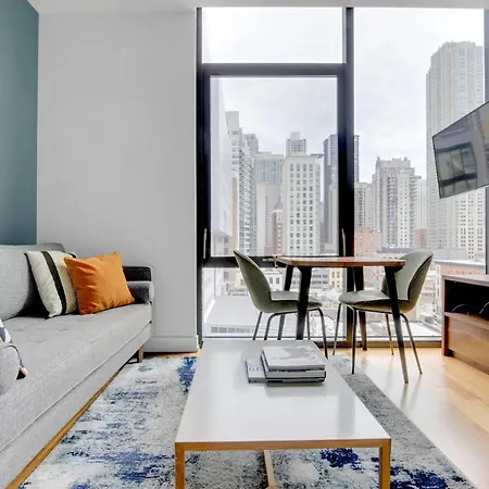 Appartement River N 1Br W Gym Pool Wd Nr Mag Mile Chi-89-3
