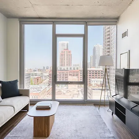 W Loop 1Br W Deck Pool Gym 3 Blocks To L Chi-645 Appartamento-3