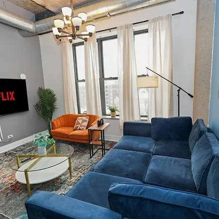 Mccormick Place Modern 2Br Loft In Downtown Chicago Michigan Avenue With Optional Parking Near Soldier Field-3