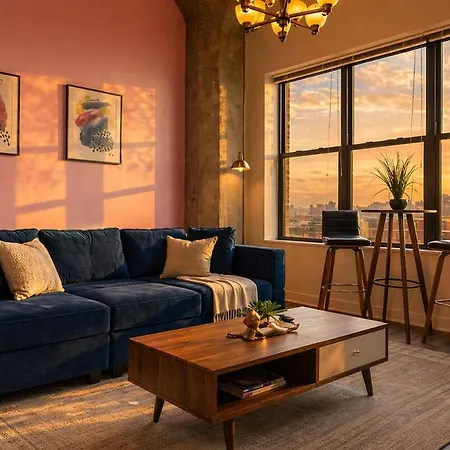 Modern 2Br Loft With Amazing City Skyline View And Optional Parking For 8 Guests Near Mccormick Place And Soldier Field-3