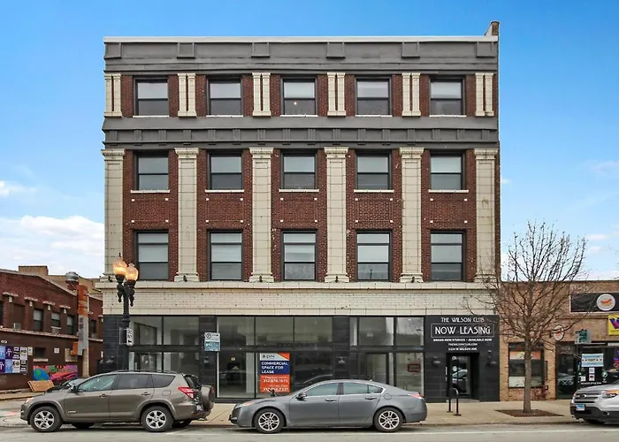 Huisdiervriedelijke Modish Uptown Studio Apt In Chicago - Wilson 417