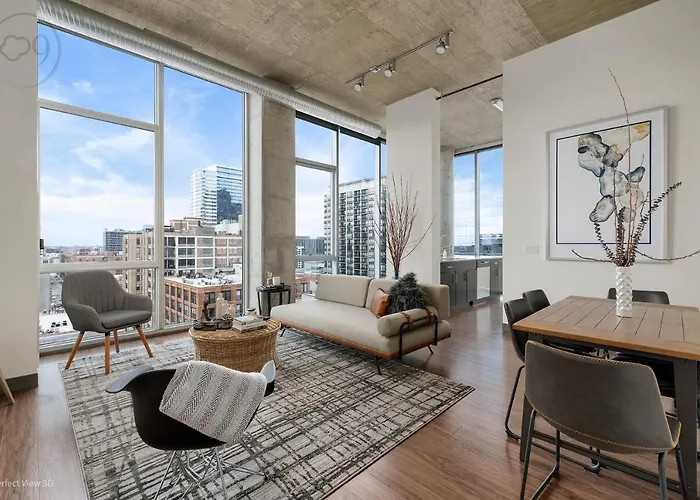 Jeffjack Heated Pool Penthouse In Chicago'S West Loop Apartment