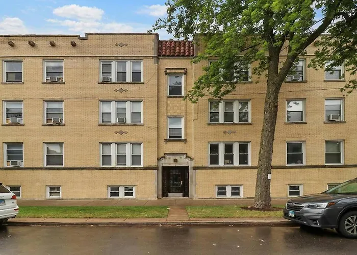2Br Alluring Apartment With Laundry - Cullom D3 Chicago que aceita animais de estimação