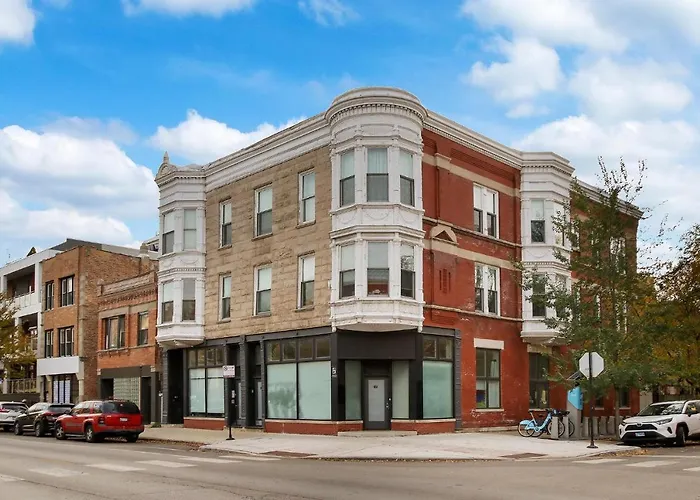 Splendid 4Br Apt Close To Bars & Restaurants - Damen 1R Chicago