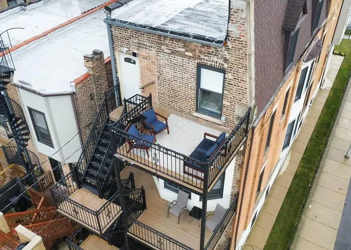The Penthouse, Lux Stay Near Downtown, Uofc & Lake Chicago admite animales