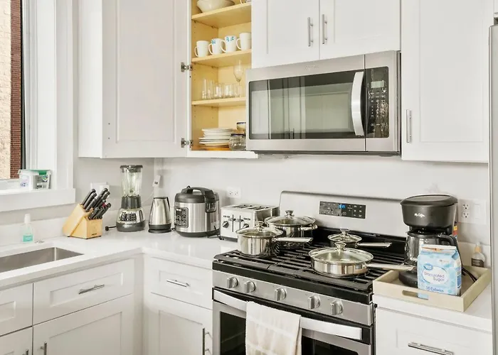 Upscale Chicago Condo Near United Center And Downtown I Walk To Cta admite animales