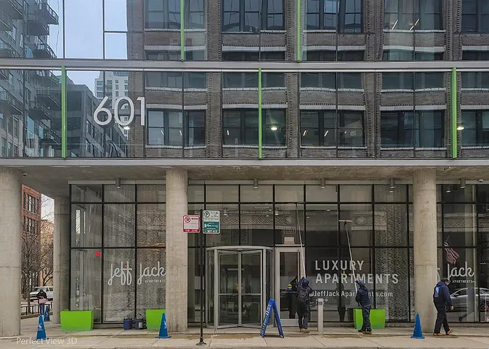 Jeffjack Heated Pool Penthouse In Chicago'S West Loop Apartment