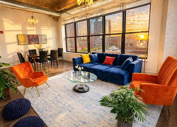 Mccormick Place Downtown: Luxurious 3BR/2BA for 10