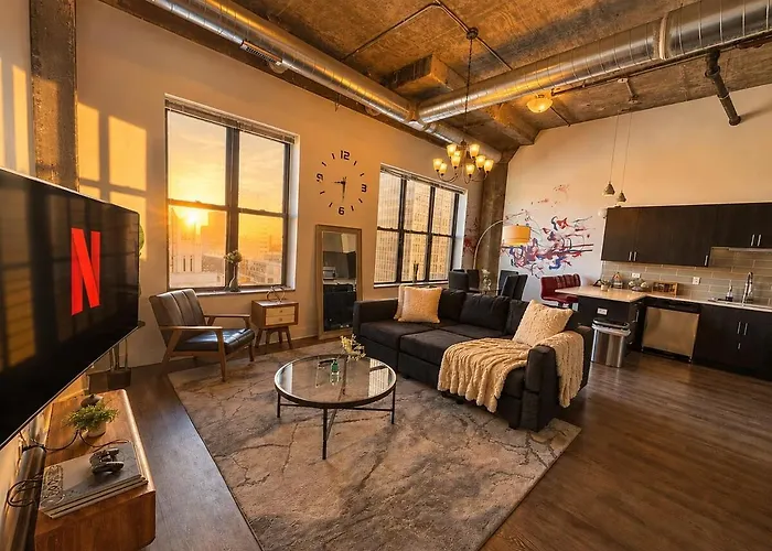 Mccormick Place 3Br Luxury Penthouse Duplex With Personal Rooftop And Optional Parking For 8 Guests In Chicago South Loop
